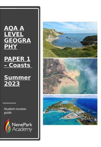 Aqa A Level Coasts Geography 2023 Complete Revision Guide Teaching