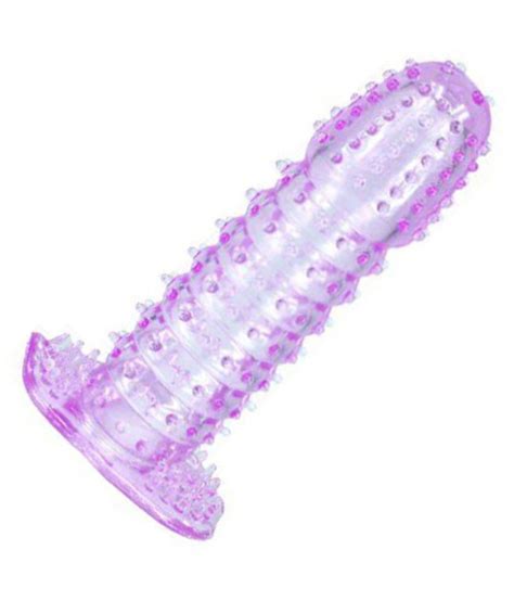 Crystal Dotted And Ribbed Reusable Condom Pack Of 1 Buy Crystal Dotted