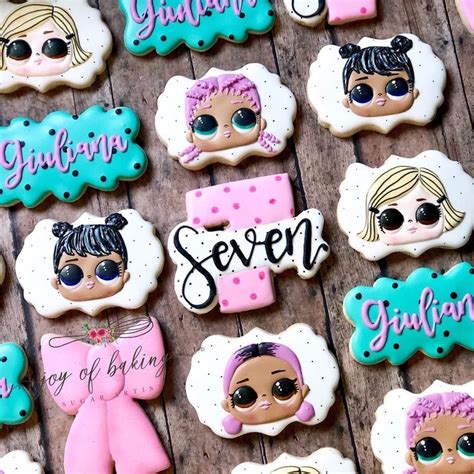 Lol Surprise Doll Cookies Doll Cookies Cookie Art Cookie Decorating
