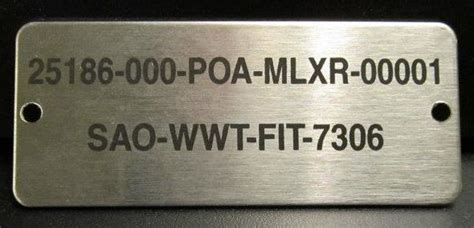 Aluminum Engraved Plates Will Suit Your Needs