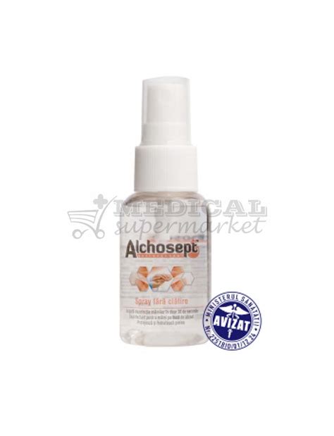 Alchosept Dezinfectant Spray Pentru Maini Si Tegumente 80ml