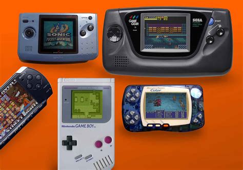 Old Handheld Game Consoles