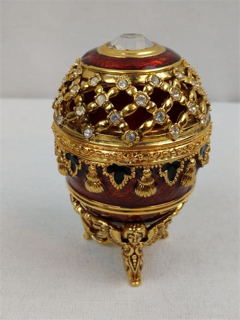 Joan Rivers Imperial Treasures The Potpourri Egg Faberge Collectable