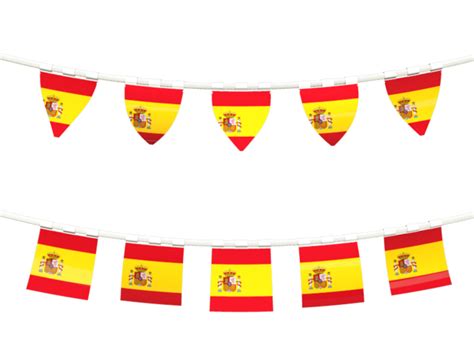 Rows Of Flags Illustration Of Flag Of Spain