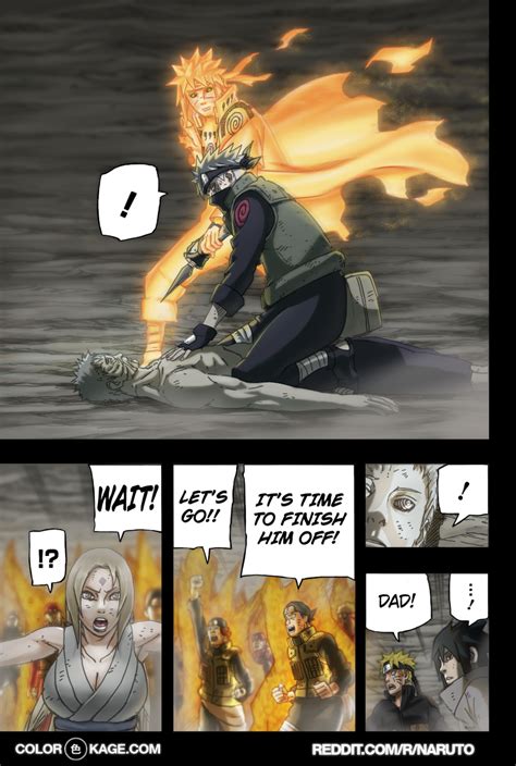 Naruto 655 A Teacher And His Pupils By Desvitio On Deviantart