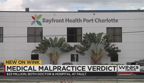 Jury Finds Doctor Port Charlotte Hospital At Fault In Medical