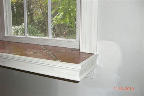 This Tile Window Sill Is A Practical Idea But A Deeper Ledge Is An