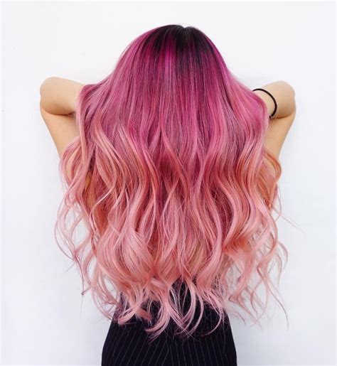 Pin By Jayde Neal On Persephone Hair Styles Pink Ombre Hair Ombre