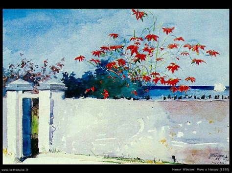 Homer Winslow: Muro a Nassau (1898) | Winslow homer paintings, Winslow 