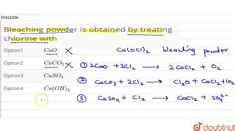 Liquid chlorine, if left uncovered and you can clean up spilled powder without the hazards to both breathing, skin and surrounding surfaces. Bleaching powder is obtained by treating chlorine with ...