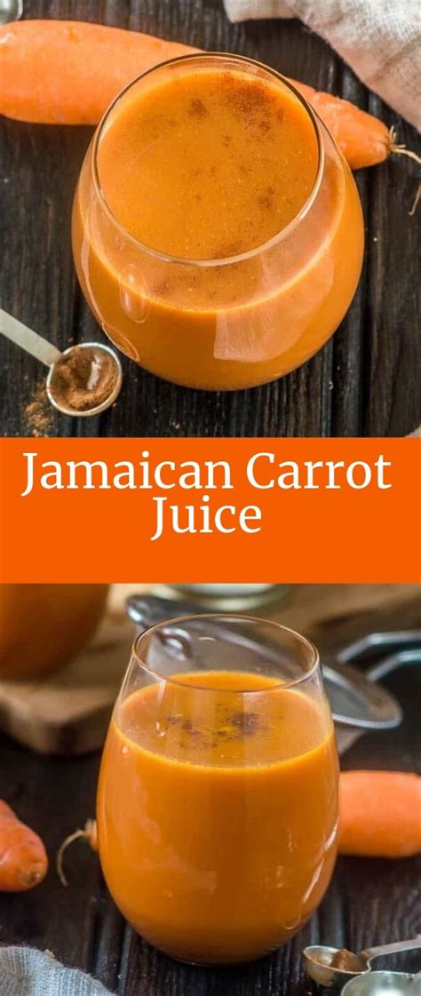 Jamaican Carrot Juice Re4food
