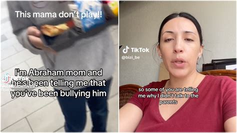 Mom Explains Why She Confronted Sons Bully At School Instead Of