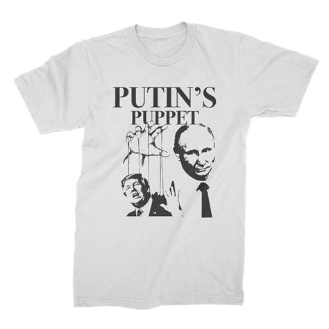Trump Putin Puppet Tshirt Make Russia Great Again T Shirt Bob Mueller T