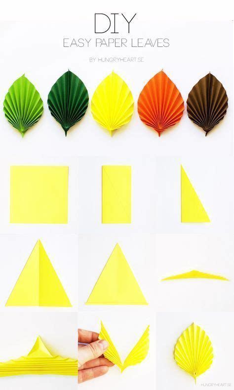 Detail Contoh Gambar Daun Dari Kertas Origami Koleksi Nomer