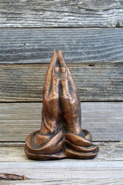 Vintage 1980s Praying Hands Sculpture Etsy Hand Sculpture Praying