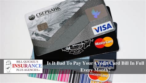 Search for paying off your credit card. Is It Bad To Pay Your Credit Card Bill In Full Every Month ...