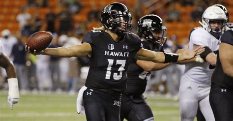 Our coverage includes sports betting odds and parlays, underdogs, and expert handicappers. Cole McDonald carries Hawaii past Rice