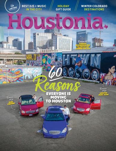 Houstonia Magazine Subscription