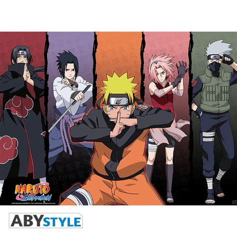 Naruto Shippuden Group 2 Plakat Animerch Officielt Anime
