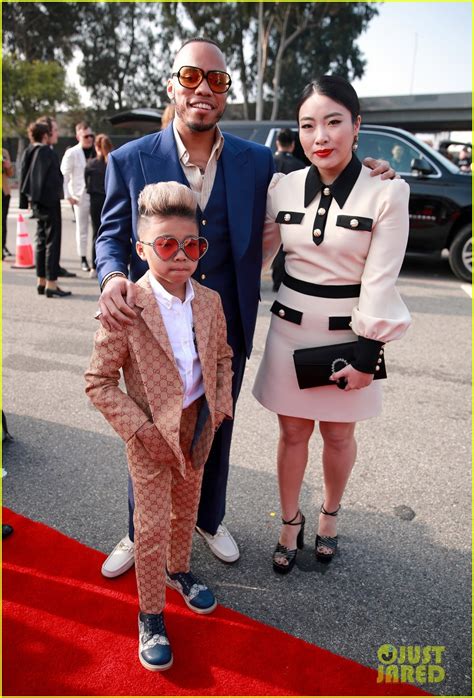 Anderson Paak Brings Wife Jae Lin And Son Soul Rasheed At Grammys 2020