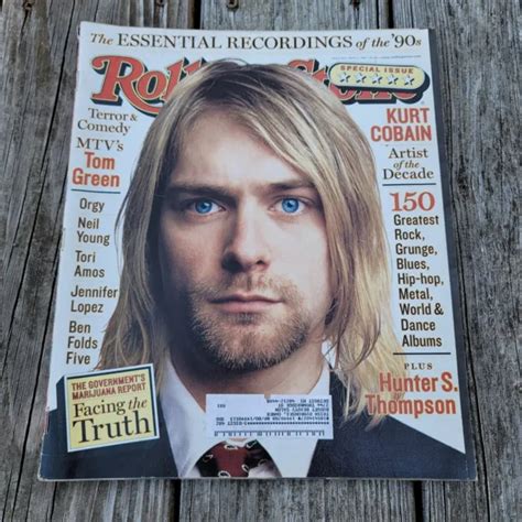 Rolling Stone Magazine Issue 812 Kurt Cobain Artist Of The Decade May