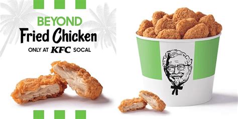 Kfc recently started testing vegan beyond fried chicken at certain u.s. This time, KFC is launching Beyond Meat's vegan fried ...