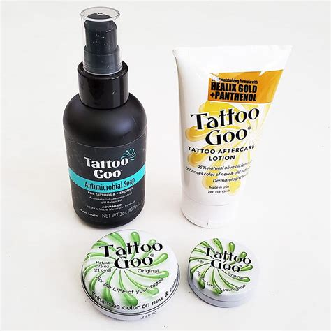 Tattoo Goo Tattoo Aftercare Kit 4 Pieces Uk Beauty