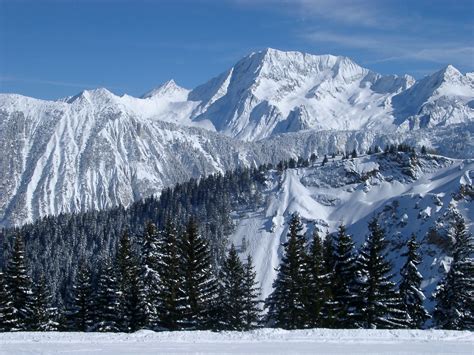 Free Stock photo of Steep Alpine mountains covered in winter snow ...