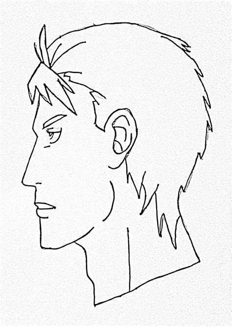 Man Side Face Drawing At Explore Collection Of Man