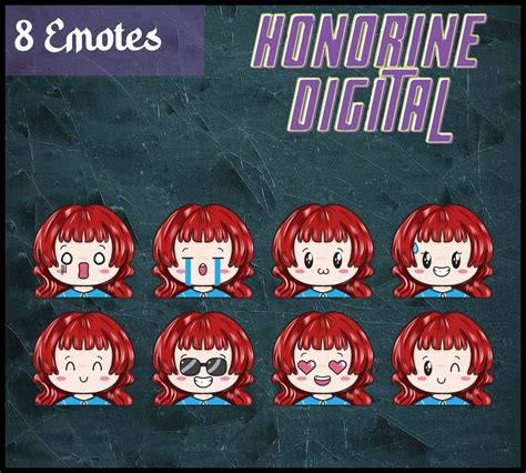 Girly Emotes For Twitch And Discord Emotes For Twitch And Etsy