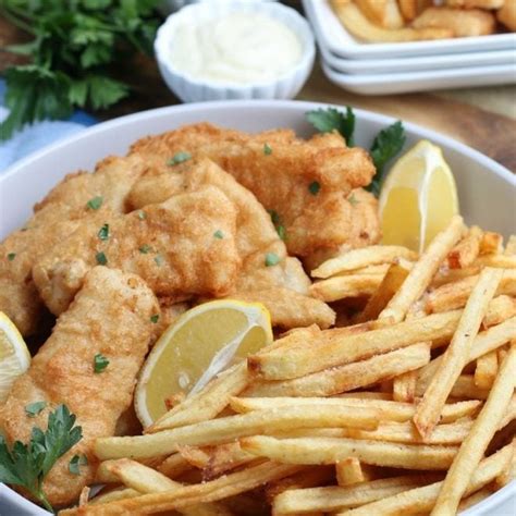 Classic Fish And Chips Recipe Kitchen Fun With My 3 Sons