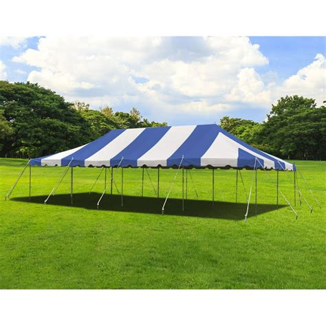20x40 Outdoor Wedding Event Party Canopy Tent Blue Waterproof Party