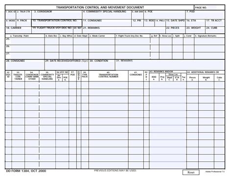 Download Fillable Dd Form 1384
