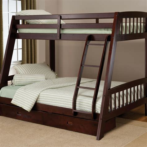 Hillsdale Rockdale Twin Over Full Bunk Bed With Storage And Reviews Wayfair