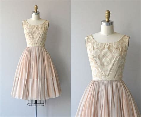 Flowering Quince Dress Vintage 1960s Dress Silk Chiffon 60s