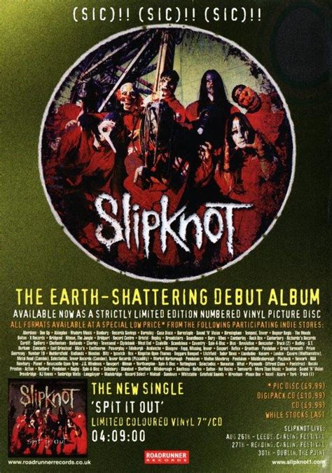 Slipknot Spit It Out Poster Print Prints4u