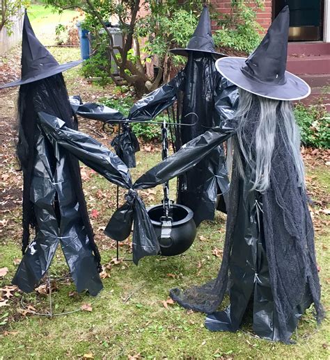 Diy Witches Halloween Witch Decorations Witch Decor Scary Halloween