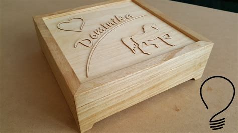 This diy crate box is a. Wooden Gift Box - YouTube