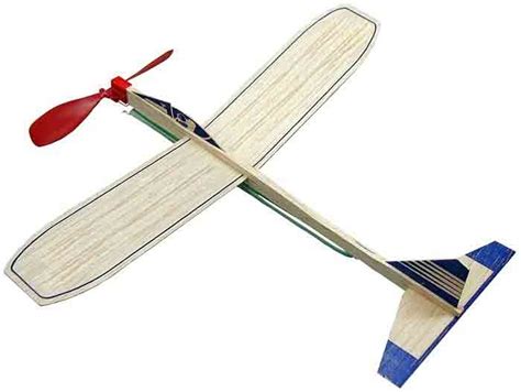 Balsa Wood Planethis One You Wound Up With A Rubber Band And Let It