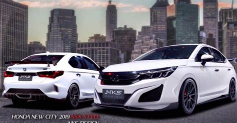 Honda City Modified With Bodykit For Honda NSX Resemblance