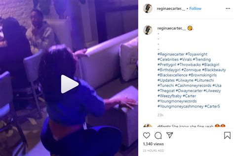 What Is This Reginae Carter S Twerk Session Goes Left When Fans Roast Her Moves