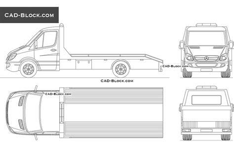 Mercedes Benz Sprinter Cargo Box Cad Drawings Ph