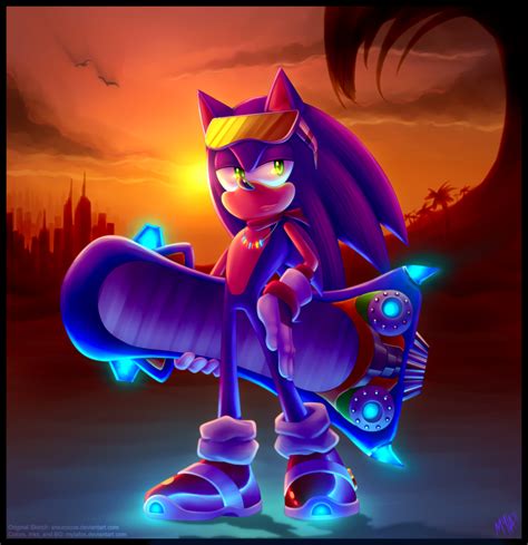 Sonic Riders Sonic At Dawn Sonic The Hedgehog Fan Art 27028169
