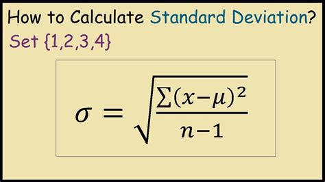 How To Calculate Standard Deviation With Example Haiper