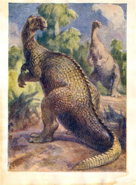 Vintage Dinosaur Art Vasily Vatagin Part 1 Love In The Time Of