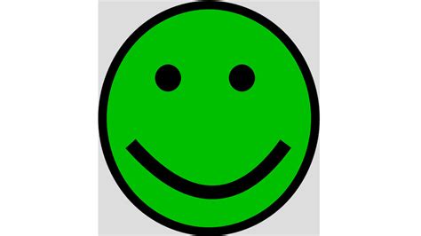 Green Happy Face Clipart Best