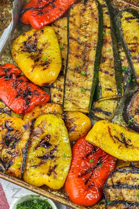 Recipetin Marinated Grilled Vegetables With Balsamic Vinegar Recipe