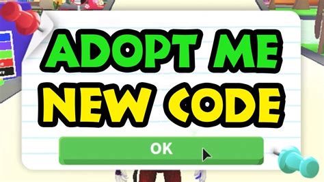 ⭐️ Adopt Me Promo Codes New Adopt Me Codes Roblox ⭐️ Youtube