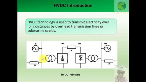 Introduction To Hvdc And Components Ofhvdc Transmission System Youtube