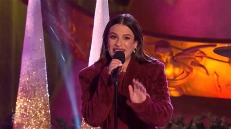 Lea Michele Sings It S The Most Wonderful Time Of The Year 2019 Live Christmas Music Video Song